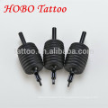 Professionelle schwarze 38mm Einweg-Tattoo-Tube mit schwarzer Spitze